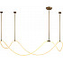 Подвесной светильник 10521 10521P brass/white