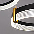 Подвесной светодиодный светильник Arte Lamp Mercury A2185SP-3BK