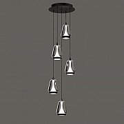 Подвесной светильник MD24001011 MD24001011-5A black/smoky