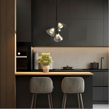 Подвесной светильник Enigma 70161/3 черный