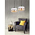 Подвесной светильник Lumina Deco Barlet LDP 6808 WT+Tea