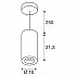 Подвесной светодиодный светильник SLV Numinos L PD Triac 1004352