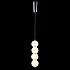 Подвесной светодиодный светильник Crystal Lux Desi SP4 Chrome/White