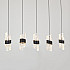 Подвесной светильник MD23001022 MD23001022-5B matt black