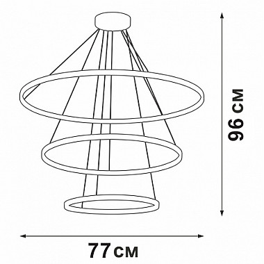 Подвесной светильник V04600-93/3S