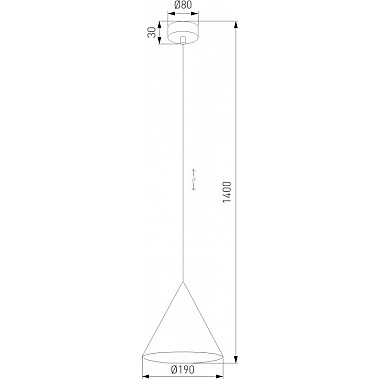 Подвесной светильник Cono 10074 Cono
