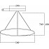 Подвесной светильник Euler 10228/1LED