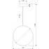 Подвесной светильник Element 90281/1 бронза