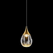 Подвесной светильник Stilla MD24001004-1A gold/clear