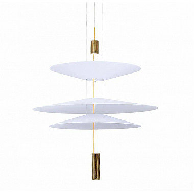 Подвесной светильник 9221P 9221P/3 gold/white