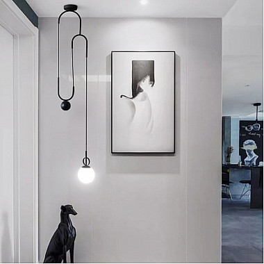 Подвесной светильник newton-black01