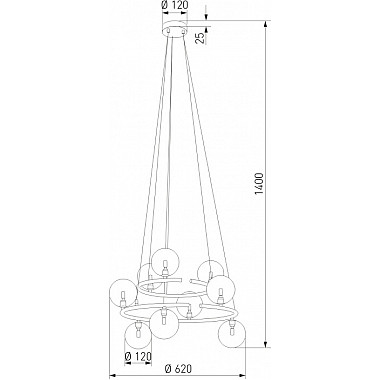 Подвесной светильник Anabelle 6845 Anabelle