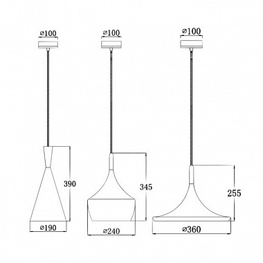 Подвесной светильник LC-11-1863