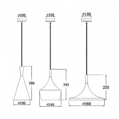 Подвесной светильник LC-11-1863