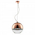 Подвесной светильник Crystal Lux Woody SP1 D300 Copper