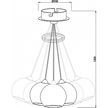 Подвесной светильник Centauri 342100