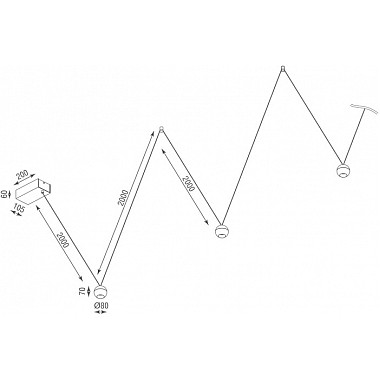 Подвесной светильник Apple DL18445WW8W1SB