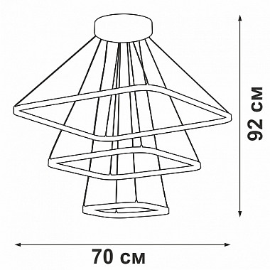 Подвесной светильник V04617-13/3S