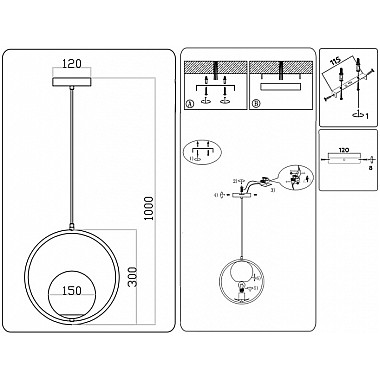Подвесной светильник Traditional TR2594