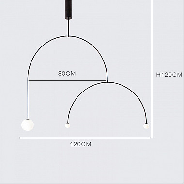 Подвесной светильник LINES-03