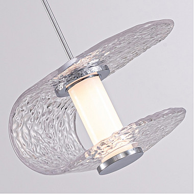 Подвесной светильник MD24020901 MD24020901-1A chrome/clear