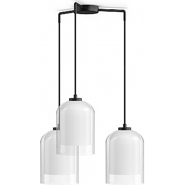 Подвесной светильник PND.113.03.17.007.BL-S.26.TR-S.27.WH