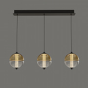 Подвесной светильник MD24022079 MD24022079-3B black/amber
