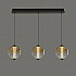 Подвесной светильник MD24022079 MD24022079-3B black/amber