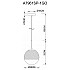 Подвесной светильник Arte Lamp Jupiter Gold A7961SP-1GO