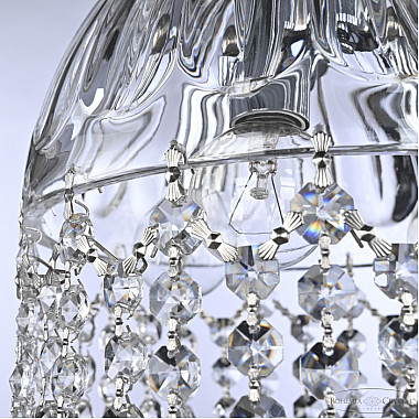 Подвесной светильник 5478 5478/22 Ni Clear/M-1H Leafs