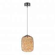Подвесной светодиодный светильник Lumina Deco Daisy LDP 6824-220 CHR+AMB