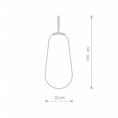 Подвесной светильник Nowodvorski Pear L 8671