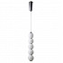 Подвесной светодиодный светильник Crystal Lux Desi SP5 Chrome/White