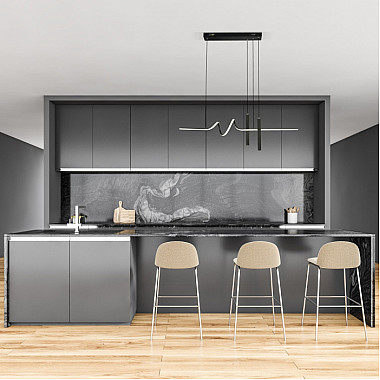 Подвесной светильник Brace 90267/2 черный