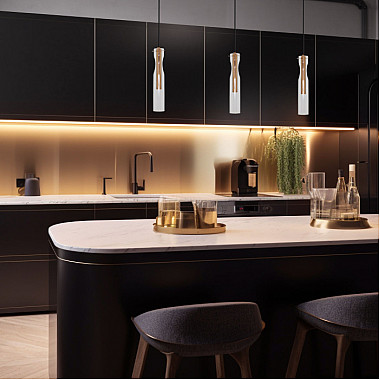 Подвесной светильник Swan 50254/1 LED латунь