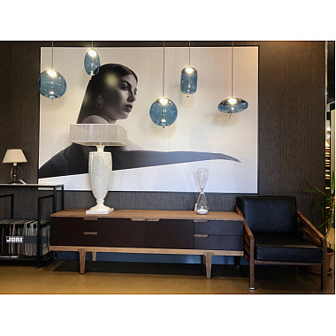 Подвесной светильник Knot 9966P/B copper/blue