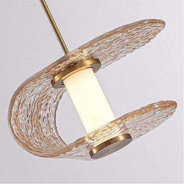 Подвесной светильник MD24020901 MD24020901-1A gold/cognac