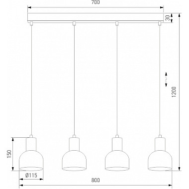 Подвесной светильник Cairo 4896 Cairo