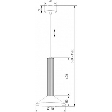 Подвесной светильник Fest 50315 LED