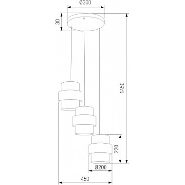 Подвесной светильник Calisto 6098 Calisto