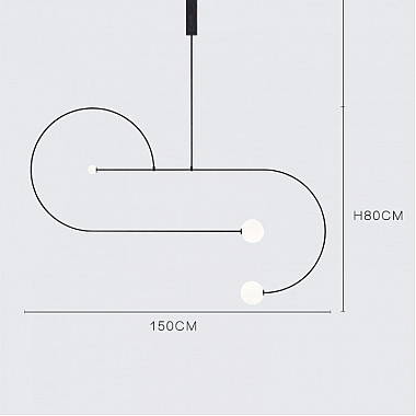 Подвесной светильник LINES-04