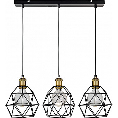 Подвесной светильник PND102.03.04.003BL.GO-IKS.BL