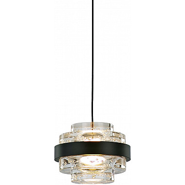 Подвесной светильник Indiana MD22030002-1A black/clear