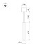 Подвесной светильник PIPE 038615