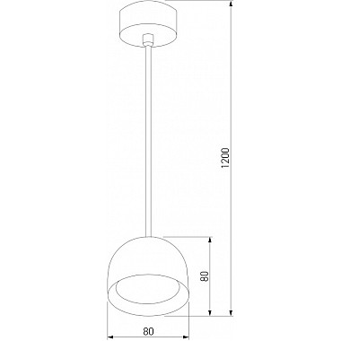 Подвесной светильник Uno 50261 LED