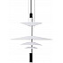 Подвесной светильник 9221P 9221P/4 black/white
