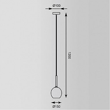 Подвесной светильник Zumaline Monic MD1629-1(copper)