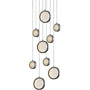 Подвесной светильник Bottega P98014M-9 polished nickel