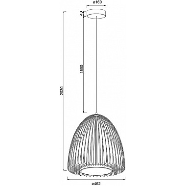 Подвесной светильник Smart 9016