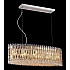 Подвесной светильник Crystal Lux Lirica SP10 L900 Chrome/Gold-Transparent